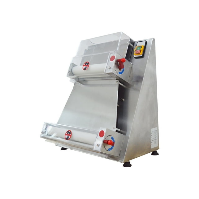 INTBUYING Electric Pizza Dough Roller Sheeter Pastry Press Making Machine 110V