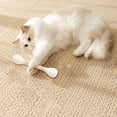 thumbnail image 5 of SeekLGT Cat Qtip Toy Cotton Cat Chew White Stick for Teeth Cleaning Interactive Catnip Infused Dental Teething Toys for Bored Indoor Cats 6 in 6PC, 5 of 6