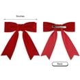 thumbnail image 2 of 2PCS Velvet Hair Bows Girls Hair Clips Ponytail Holder Accessories for Women Girls, 2 of 7