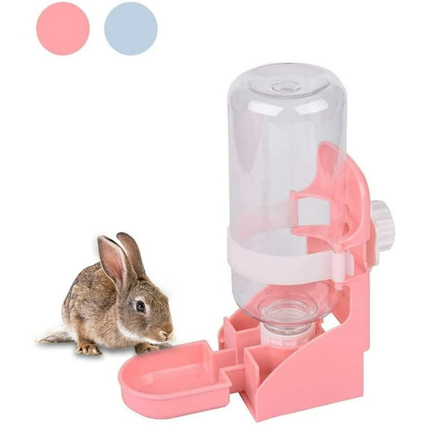 Rabbit Water Bottle, 17oz Hanging Water Fountain Automatic Dispenser No