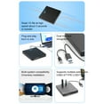 thumbnail image 4 of fastboy High-speed Read External Dvd Burner Support DVD And 80MM Series Disc Slim Notebook Dvd Burner Drives Read + Burn, 4 of 6