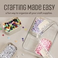 thumbnail image 4 of Cook With Color 2-Pack 4-Compartment Mini Snackle Box, Charcuterie and Snack Container, Divided Serving Tray with Lids, Dishwasher Safe, Taupe, 4 of 10