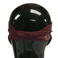 thumbnail image 3 of Temple Tape Four Inch Moisture Wicking Workout Sweatband; Absorbs & Evaporates Sweat 8x Faster - Burgundy, 3 of 3