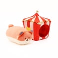 thumbnail image 6 of Anirollz Circus Tent Foxiroll Outfitz Plush – Removable Tent Costume Fox Plush, Soft Stuffed Animal Toy, 6 of 6