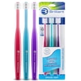 thumbnail image 1 of Cepillo de dientes Brilliant Specialty para adultos, redondo, ultra suave, paquete de 3, 1 of 7