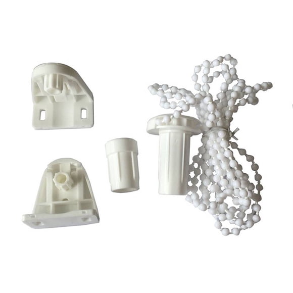 Injueey Accesorios para persianas de cortina, persiana de ventana resistente al desgaste, tratamientos decorativos impermeables, soporte Tratamientos de ventanas
