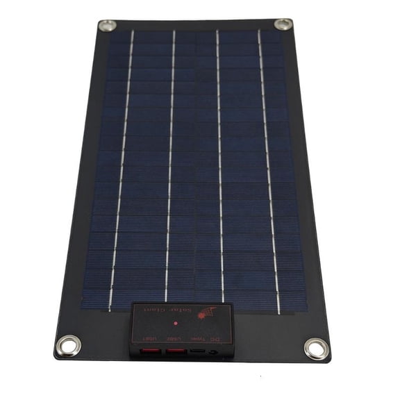ANXPTIME 10W Outdoor Solar Charger Panel with USB Port for Emergencys Power Supply
