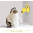thumbnail image 4 of GHSDFBB Windmill Cat Toy, Interactive Cat Toys Kitten Turntable Massage Toy (Yellow), 4 of 6