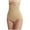 Beige, variant on Elainilye Fashion Tummy Control Thong Shapewear High Waist Butt Lifting Panties with Girdle Body Shaper Underwear,Black