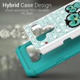 thumbnail image 5 of CoverON LG V50 ThinQ Case, Aurora Series Rhinestone Phone Cover, 5 of 8