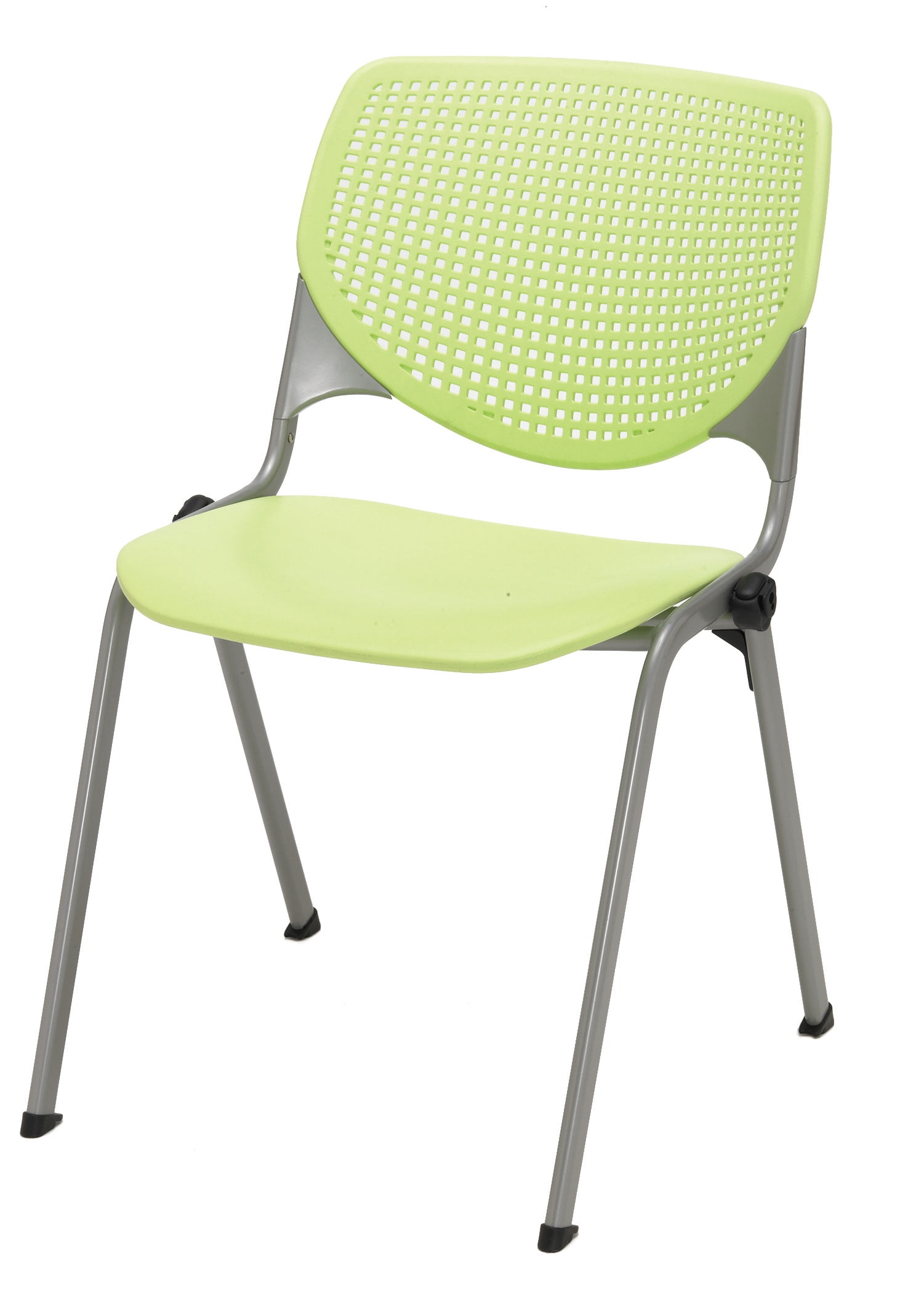 KFI Studios KOOL Armless Stacking Chair, 400lb Capacity, Lime