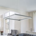 thumbnail image 5 of VONN Lighting Atria VMC31620AL 20" ETL Certified Integrated LED Square Adjustable Chandelier Silver - 19.75"L x 19.75"W x 120"H, 5 of 10