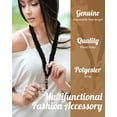 thumbnail image 3 of Teacher Scrunchie Lanyards for ID Badges Keys Cute Neck Stretchy Lanyards Retractable Keychain Holder for Women Ladies, 3 of 7