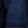 thumbnail image 5 of BODOAO Women's Pleated Jean Shorts, Elastic High Waisted Loose Flare Denim Shorts with Pockets, Wide Leg Summer Jorts with Soft Washed Fabric and Relaxed Shape Blue L, 5 of 6