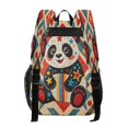 thumbnail image 5 of Iauyy Clear Backpack Heavy Duty PVC Transparent Backpack for College Workplace, Star Panda Art, 5 of 8