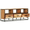 thumbnail image 2 of vidaXL TV Stand TV Unit Sideboard Home TV Console Media Unit Rough Mango Wood, 2 of 11