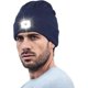 thumbnail image 1 of Hatlight Gorro LED unisex con luz, linterna recargable USB, gorro de punto LED, gorro de faro, calcetín navideño, regalos para hombres, marido, papá, negro, 1 of 4