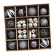 thumbnail image 5 of Adorno navideño de bola, irrompible, decoración para el hogar, accesorios para fotos, colgante navideño Gris, 5 of 9