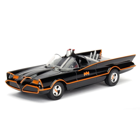 Classic TV Series 1966 Batmobile, Black - Jada Toys 35758DPA1 - 1/32 Scale Diecast Model Car