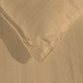 thumbnail image 6 of 5 Piece Striped Diamond Pattern Comforter Set Super Soft 800 Thread Counts, All Season, 100% Egyptian Cotton, Super King Size Taupe Color, 6 of 7