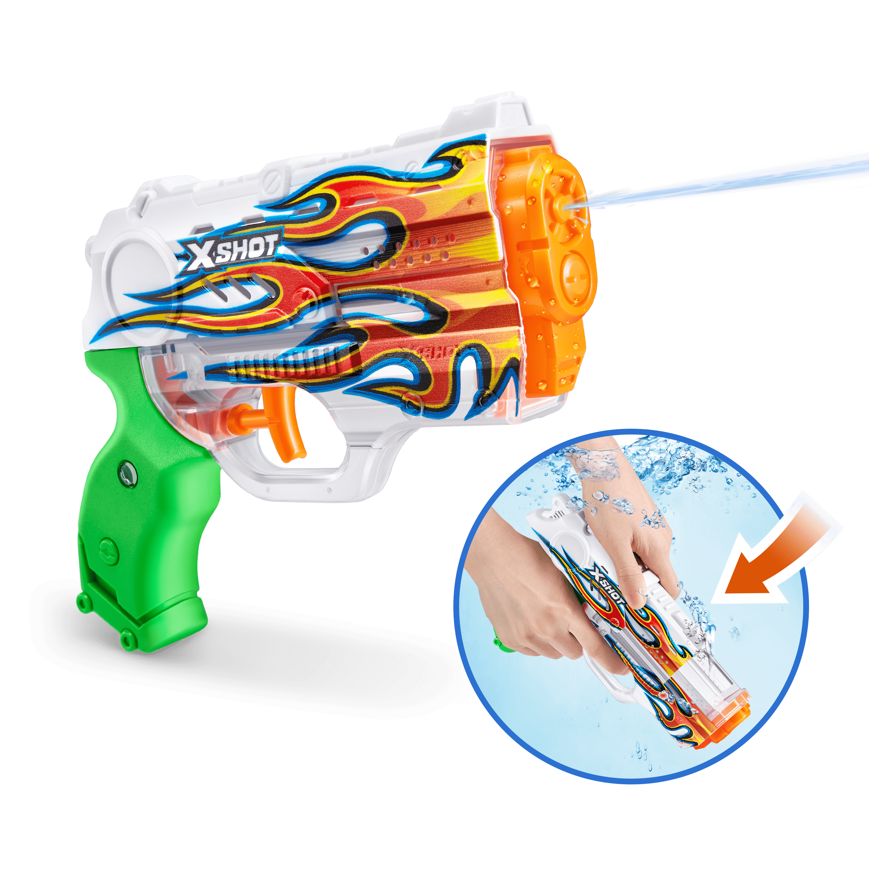 XShot Water FastFill Skins Nano Water Blaster by ZURU
