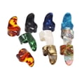 thumbnail image 3 of 10Pcs Guitare Pouce Doigt Pics pour Banjo Cordes Accessoires d'Instruments Doigt, 3 of 8