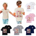 thumbnail image 2 of Uxgjfwu 3T Boys Clothes Toddler Baby Boys Girl Comfortable Solid Color Print Short Sleeve Cotton T-shirt Top 9-10 Years, 2 of 6