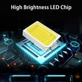 thumbnail image 3 of Yazoeia 5.7 Inch Ultra-Thin Led Recessed Ceiling Light with Junction Box, 3000K/4000k/6000k Selectable, 9W 540Lm High Brightness for Homes, Hotels, Museums (Color : 6000k, Size : 1pcs) CJC912-207270, 3 of 9