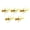 Yellow, variant on 5pcs Fly Fishing Topwater Fishing Lures Fly Popping Lures for Trout Popping Lure with Hook