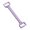 Purple, variant on Necvior Adjustable Silicone Pull Rope For Female Muscle Training Back Shoulder Stretching