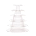 thumbnail image 1 of 6 Tiers Round Macaron Tower Stand Cake Round Tower Macaron Plastic Display Stand 6-Layer Cake Rack, 1 6-Tier Round Plastic Cake Tower, Rack Sale, 1 of 6