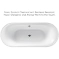 thumbnail image 4 of Bathhaus Oval Double Ended Freestanding Lucite Acrylic Bathtub with a Chrome Mechanical Pop-up Waste and Chrome Center Drain with Internal Overflow, 4 of 6
