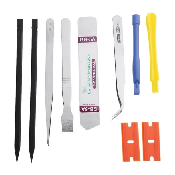 Kit de herramientas de reparación de teléfonos móviles portátil 10 Uds FLhrweasw