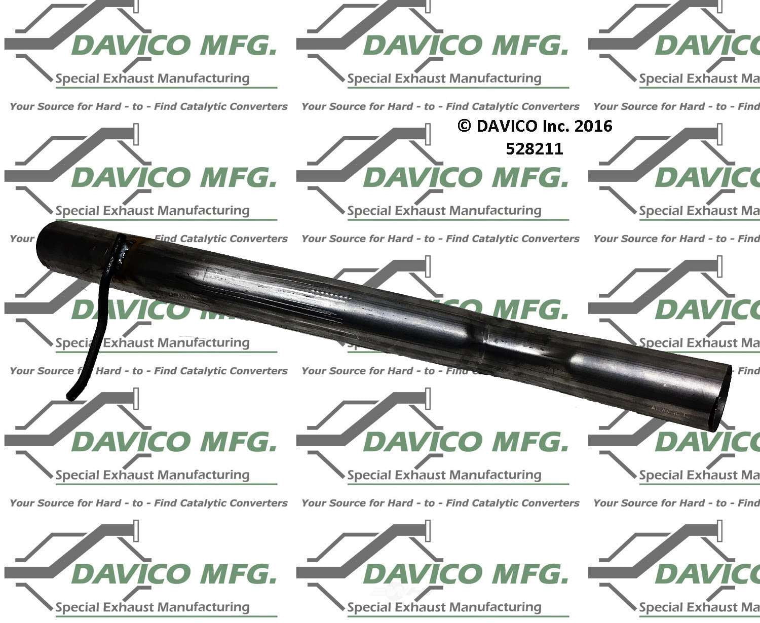 Davico Mfg 528211 Exact-Fit Exhaust Pipe