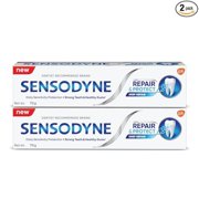 Sensodyne Toothpaste Repair & Protect Combo Pack, Tooth Paste For Deep Repair Of Sensitive Teeth, 140 Gm Multi-Pack (70 Gm X 2)