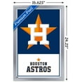 thumbnail image 3 of MLB Houston Astros - Logo 22 Wall Poster, 14.725" x 22.375" Framed, 3 of 5