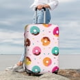 thumbnail image 3 of Lsque Donut Printed Luggage Cover, Travel Luggage Protector,Scratch and Dirt Resistant, Fits 18-32 Inch Luggage - Small, 3 of 9