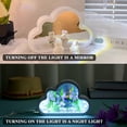 thumbnail image 5 of Pcapzz Cloud Butterfly Mirror Lamp Kit DIY Butterfly Night Light Decorative Cloud Butterfly Lamp USB/Battery Powered Cloud Night Light Delicate Cloud Sleeping Lamp for Bedroom Desk Children Gift, 5 of 9