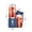Blue, variant on Portable USB Rechargeable Juicer Cup 400ml 6-Blade Blender For Smoothies And Shakes Pink 1 Count