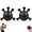 Black-2pcs, variant on Irond Forearm Trainer,Iron Forearm Trainer Ball,Finger Grip Strengthener