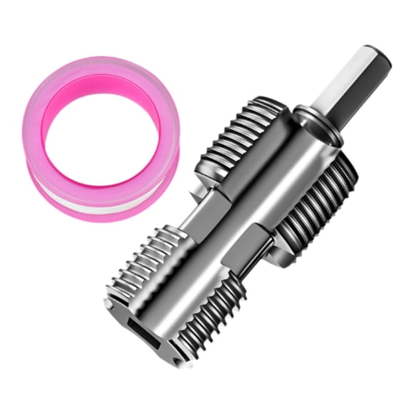Herramientas de plomería para enhebrar tuberías de PVC,Accesorios profesionales Herramientas para hacer roscas,para taladro eléctrico, uso doméstico, 1 fabricante de hilos.