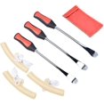 thumbnail image 1 of 6pcs Tire Lever Spoon Set Bike Tire Lever Tool Spoon And Wheel Rim Protectors Portable Changing Removing Tool Kit Tyre Levers For Motorcycle Bike Car, 1 of 5