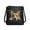 Black-Corgi, variant on Sunflower Print Crossbody Bag for Women, Waterproof Vegan Leather Shoulder Handbag with Adjustable Strap, Medium Size Sturdy Sling Purse Crossbody for Travel & Shopping
