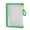 Green, variant on Yonrjhukm Large-Capacity Clear Zipper File Folder, A4 Document Storage Bag with Transparent Panel, Metal Zipper, Reinforced Handle, Ideal for Test Papers, Textbooks, and Office Supplies