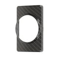 thumbnail image 1 of Gauge Pod Cover Trim, Car Meter Gauge Trim Antiscratch Dustproof  Car Interior Styling Carbon Fiber Style  For Mk4 RHD LHD, 1 of 8