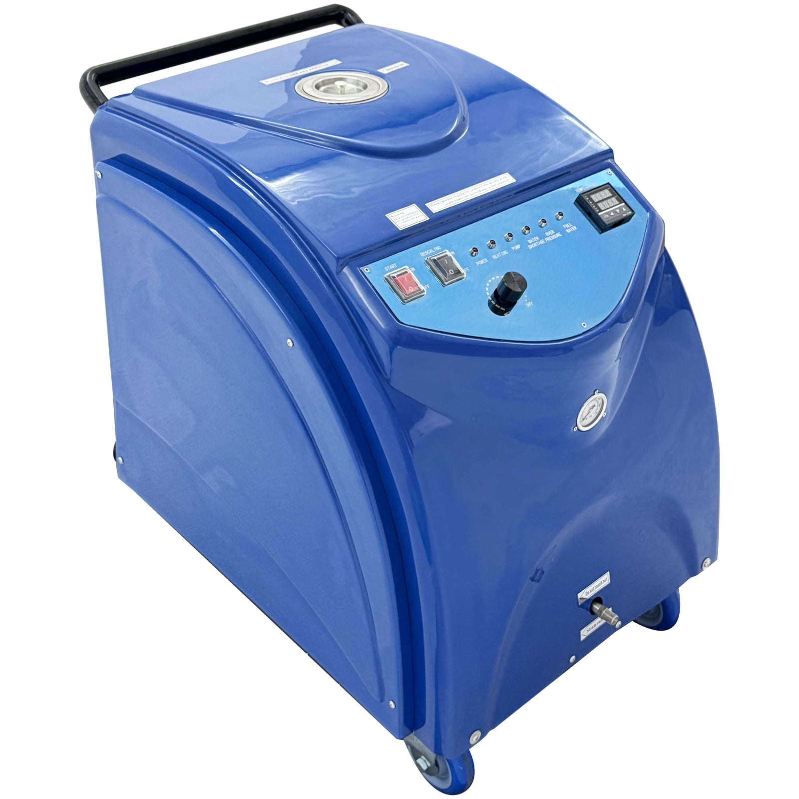 High Pressure Steam Cleaning Machine Commercial Car Washer with 18L Tank 220V 6-13 Bar Pressure 167-198℃