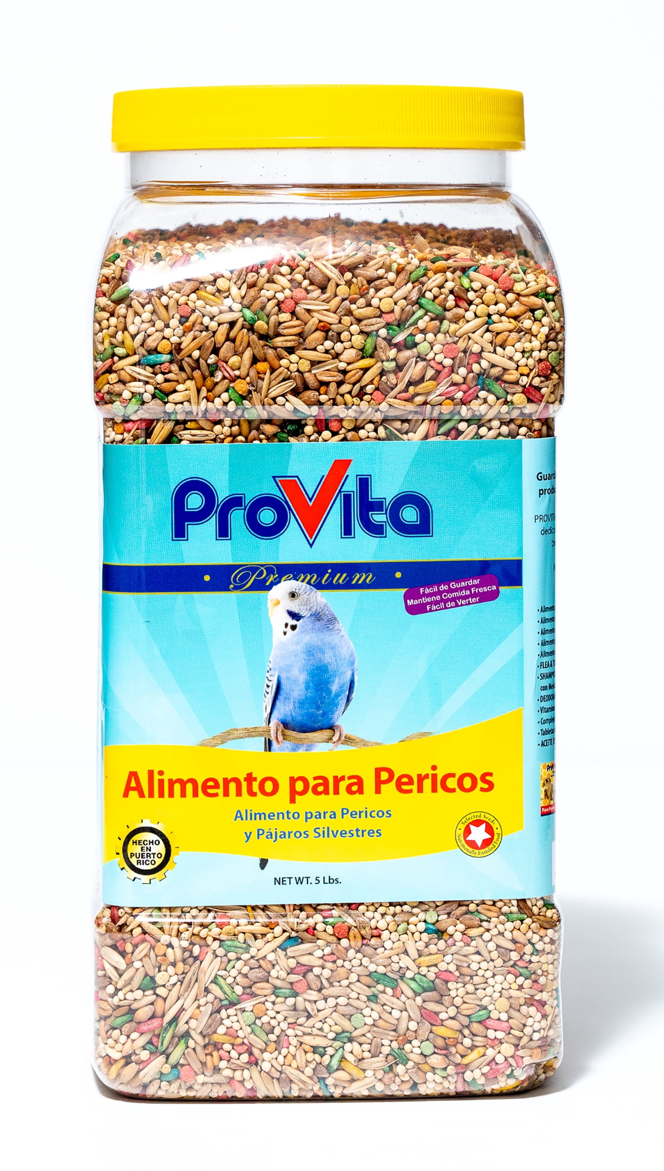 Provita Premium Seed for Parakeets, 5lb. Jar