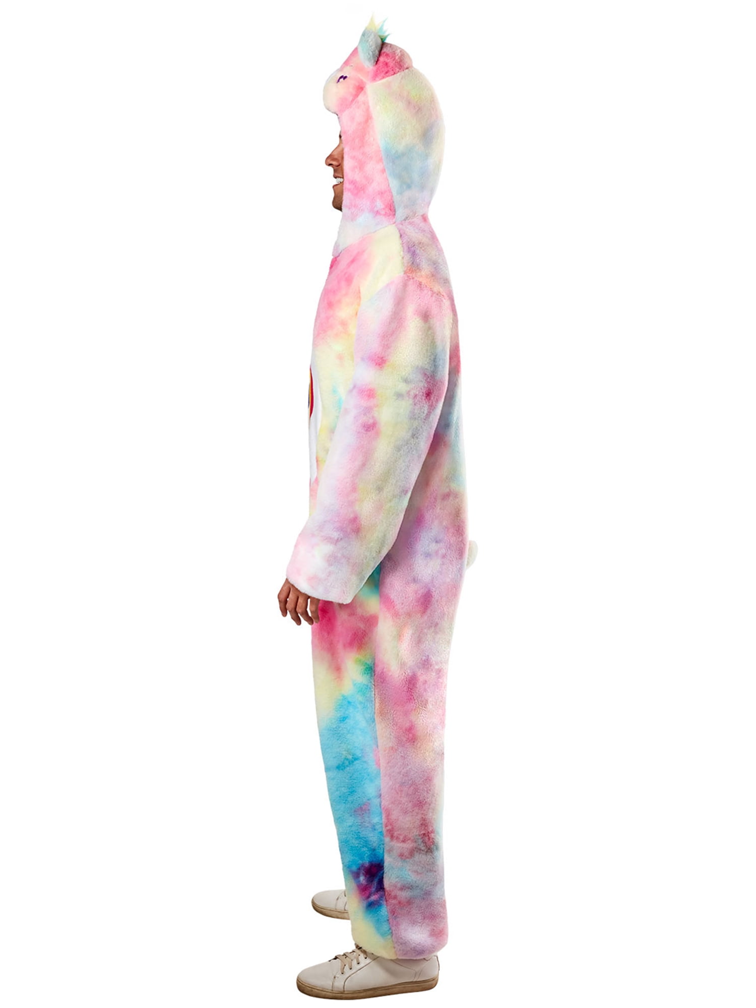 Care Bears Togetherness Bear Comfy Wear Zipsters Costume for Adults by Rubies, Unisex