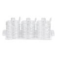 thumbnail image 2 of WeiLaiKeQi Acrylic Condiment Jar Spice Organizer Seasoning Box for Pepper Sugar Paprika Clear 3 pieces, 2 of 9