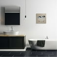thumbnail image 2 of Stupell Industries Rustic Cow Farmhouse Bathroom Tub Animals & Insects Painting Gallery Wrapped Canvas Print Wall Art, 2 of 5